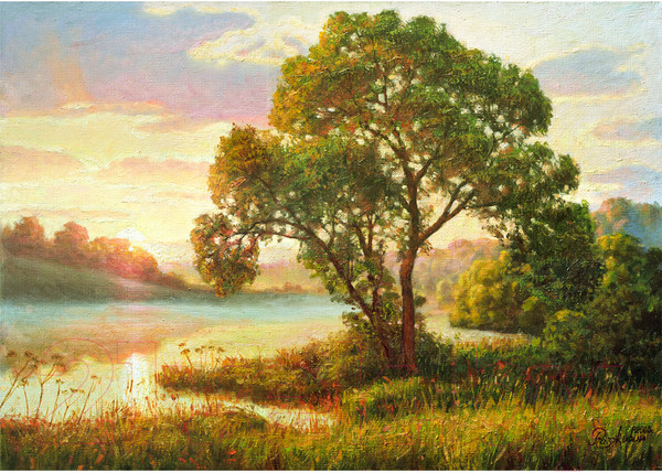 Изображение товара Набор алмазной вышивки Остров Сокровищ Мелодия заката / 662582