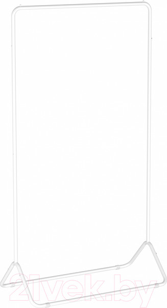 Изображение товара Стойка для одежды ЗМИ Радуга 3 / ВНП 391 (белый)