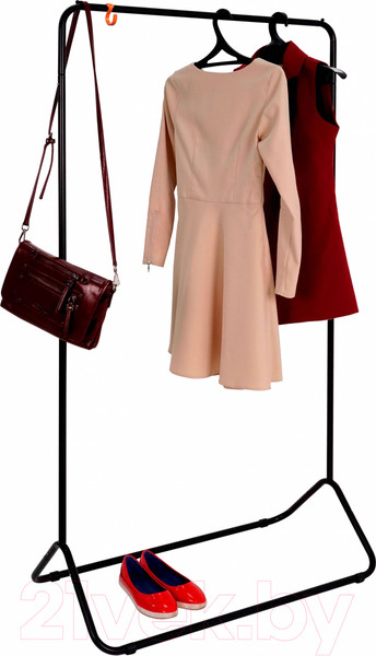 Изображение товара Стойка для одежды ЗМИ Радуга 3 / ВНП 391 (черный)