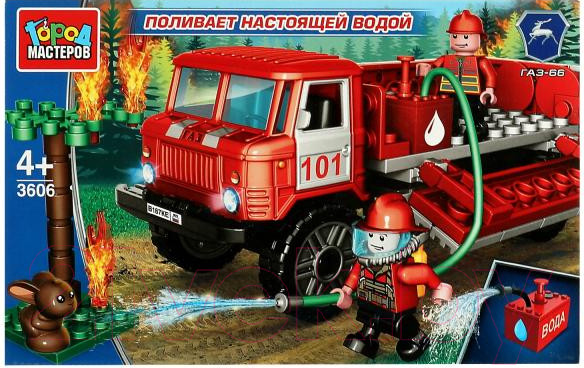 Изображение товара Конструктор Город мастеров Pickup Пожарная служба / SB-3630