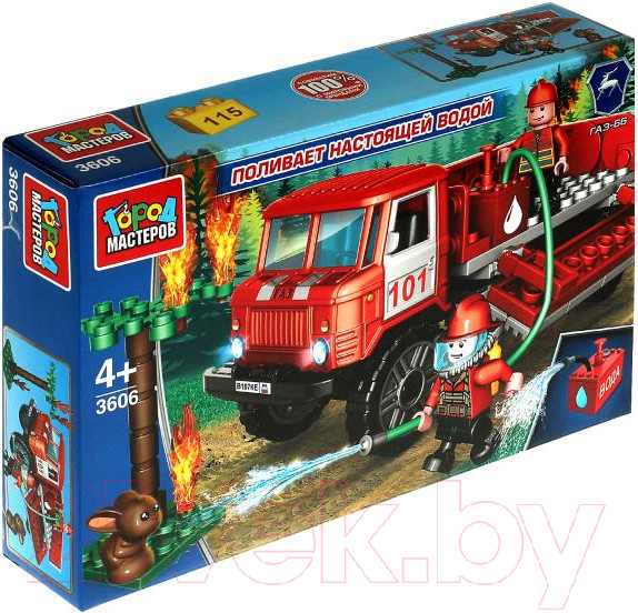 Изображение товара Конструктор Город мастеров Pickup Пожарная служба / SB-3630