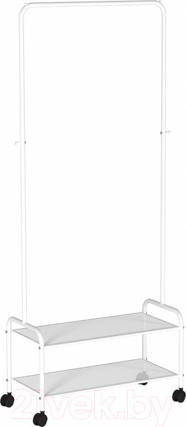 Изображение товара Стойка для одежды ЗМИ Валенсия 22М / ВГВ 22М (белый)