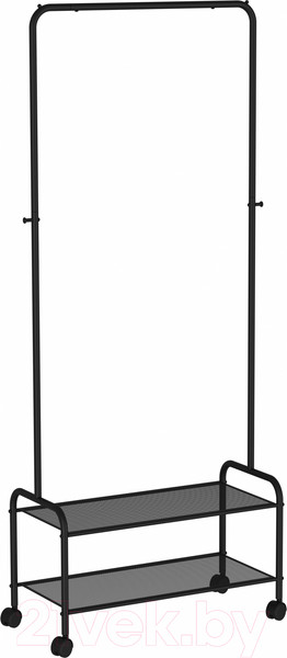 Изображение товара Стойка для одежды ЗМИ Валенсия 22М / ВГВ 22М (черный)