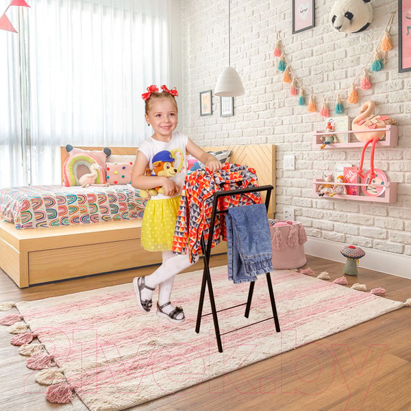 Изображение товара Стойка для одежды ЗМИ Контур малый / ВНП 398 (черный)