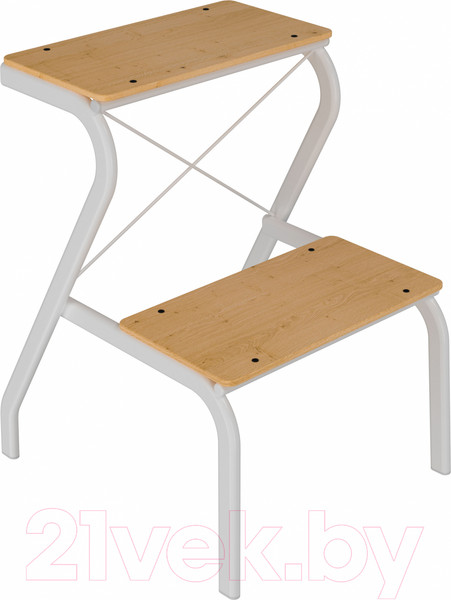 Изображение товара Табурет-лестница ЗМИ Конек ТС 277 (белый)