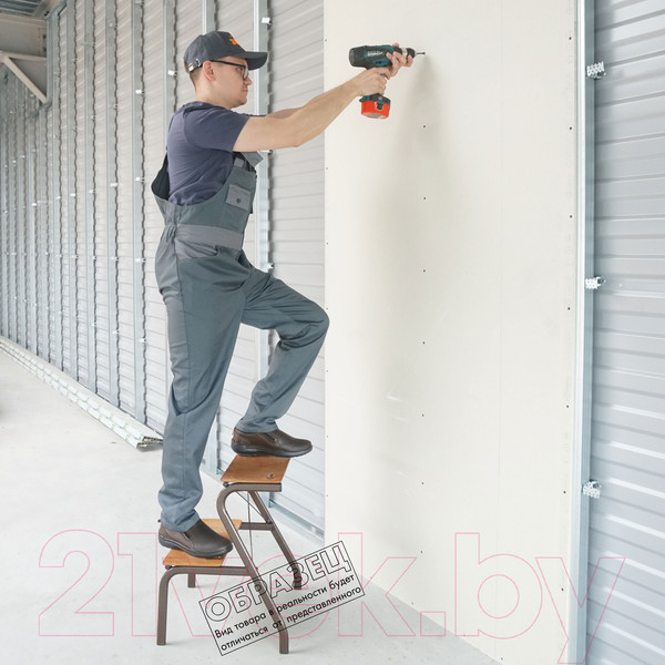 Изображение товара Табурет-лестница ЗМИ Конек ТС 277 (белый)