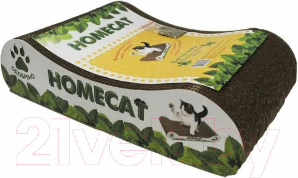 Изображение товара Когтеточка Homecat Мятная волна малая / 68994 (41x24x10см)
