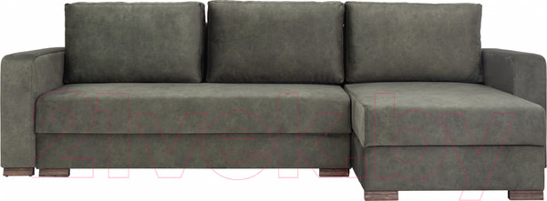 Изображение товара Диван угловой KRONES Гефест (велюр хаки)