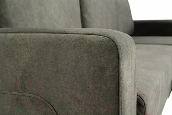 Изображение товара Диван угловой KRONES Гефест (велюр хаки)