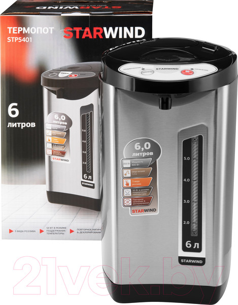 Изображение товара Термопот StarWind STP5401