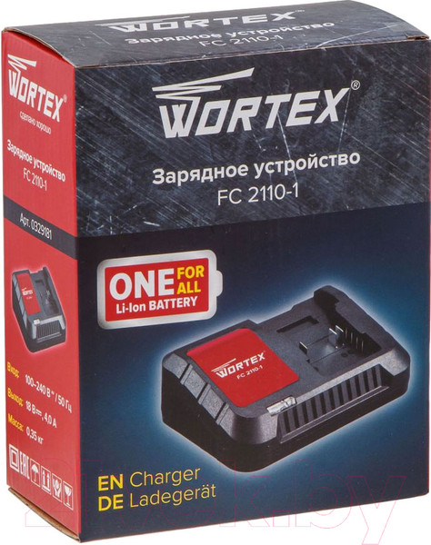 Изображение товара Зарядное устройство для электроинструмента Wortex FC 2110-1 ALL1 (0329181)