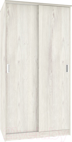 Изображение товара Шкаф-купе Кортекс-мебель Лагуна ШК01-00 (дуб монтерей)