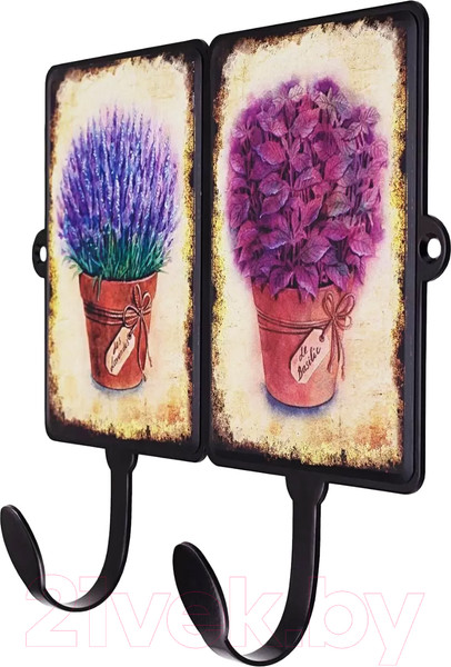 Изображение товара Вешалка для одежды GALA Травы прованса VL032-BY