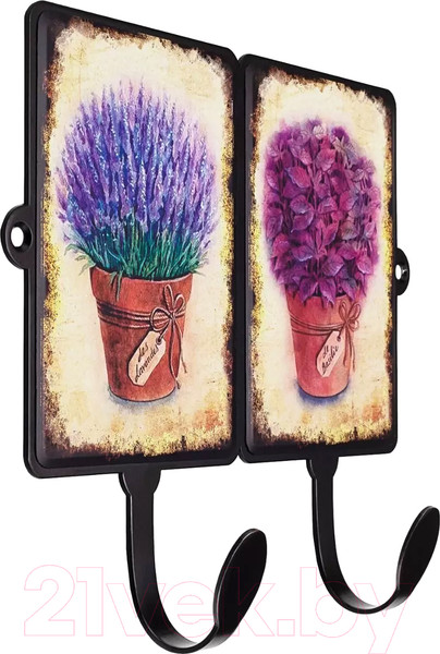 Изображение товара Вешалка для одежды GALA Травы прованса VL032-BY