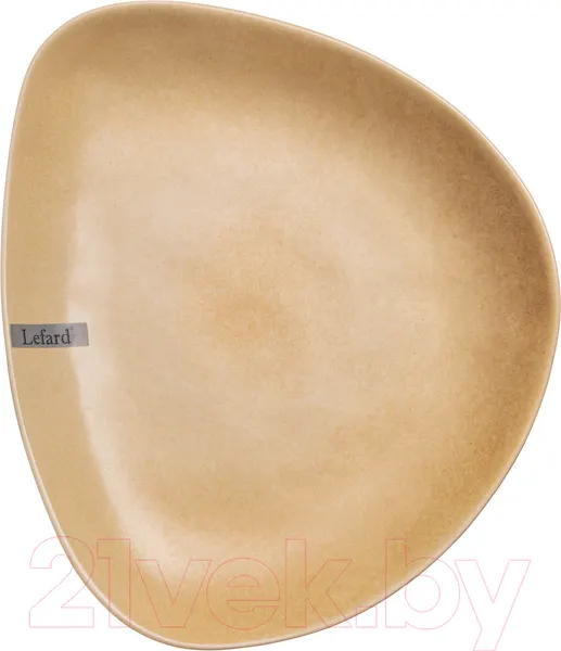Изображение товара Тарелка столовая обеденная Lefard Triangle Collection / 191-198 (кофе с молоком)