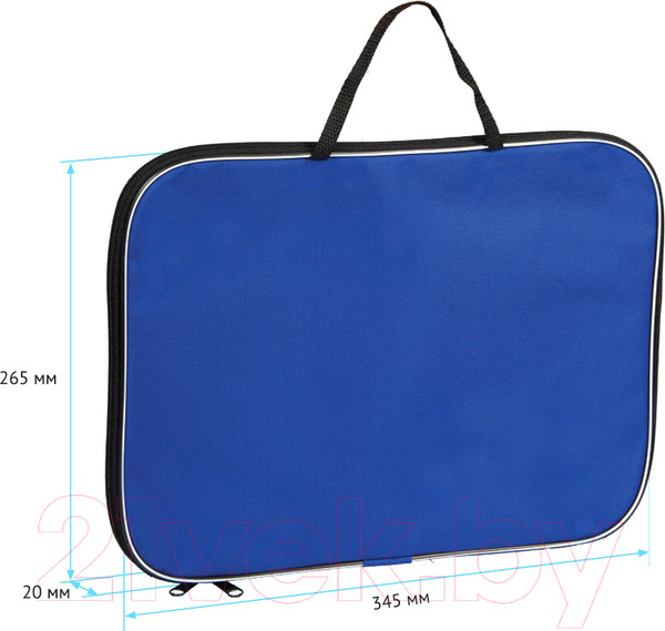 Изображение товара Папка-портфель ArtSpace ПМ_А4_1207 (синий)