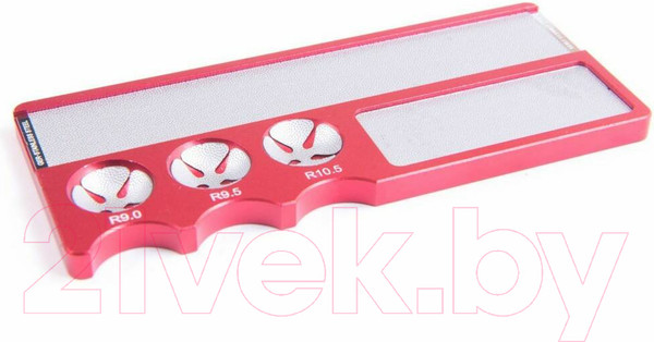 Изображение товара Махровка для кия Weekend Cue Tip Shaper & Scuffer / 45.811.00.3 (красный)