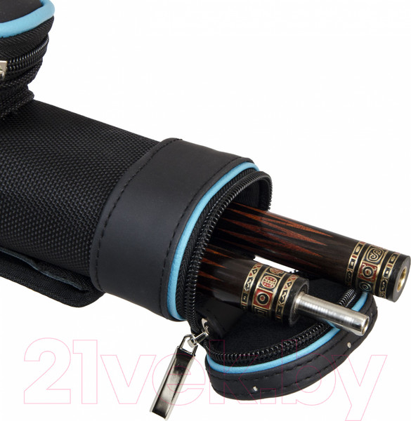 Изображение товара Чехол для кия Winner Weekend I 30.201.62.4 (черный/бирюзовый)