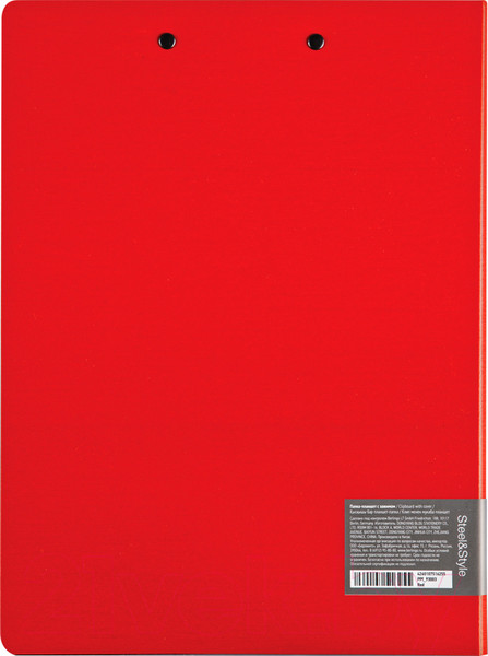 Изображение товара Планшет с зажимом Berlingo Steel&Style / PPf_93003 (красный)