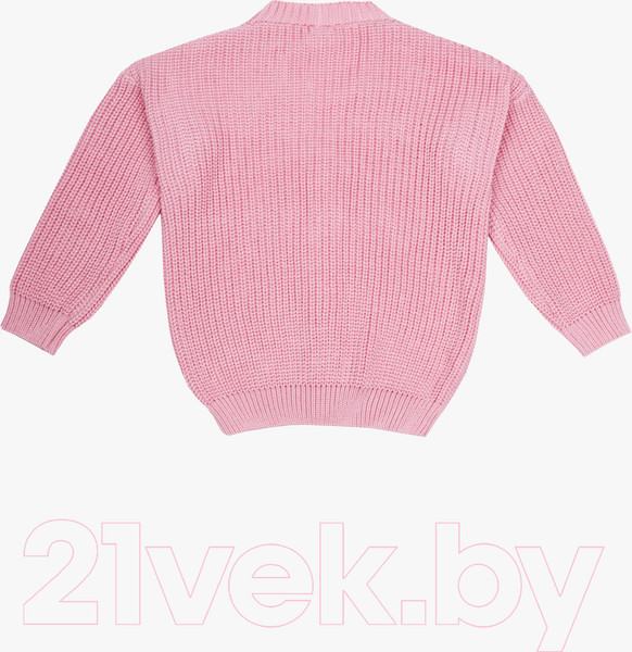 Изображение товара Кардиган детский Amarobaby Knit / AB-OD21-KNIT19/06-134 (розовый, р. 134)