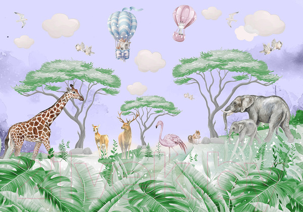 Изображение товара Фотообои листовые Citydecor Детский сюжет 4 (200x140)