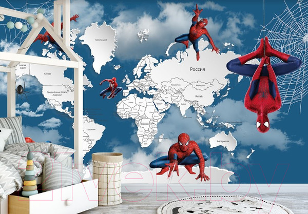 Изображение товара Фотообои листовые Citydecor Superhero Spiderman 4 (200x140)
