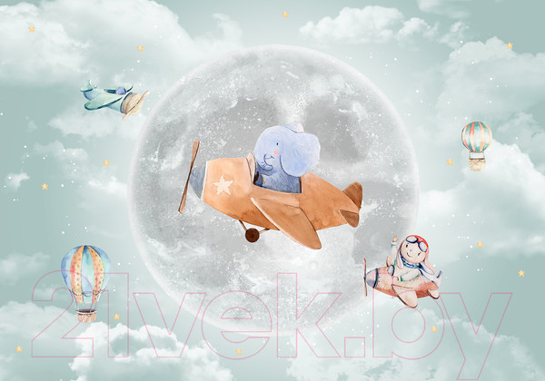 Изображение товара Фотообои листовые Citydecor Мечтатели 1 (200x140)