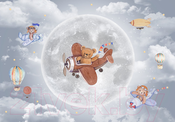 Изображение товара Фотообои листовые Citydecor Мечтатели 11 (200x140)