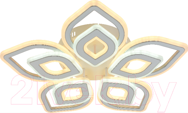 Изображение товара Потолочный светильник Mirastyle Диод MX-8433/5 WH+CR