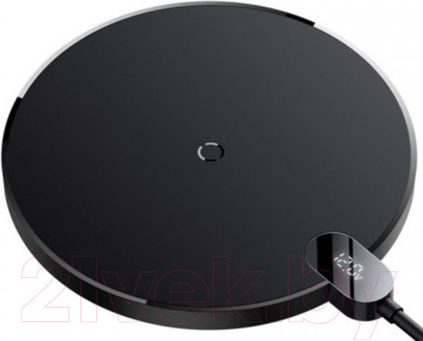 Изображение товара Зарядное устройство беспроводное Baseus Digital LED Display Gen 2 / CCED000001 (черный)