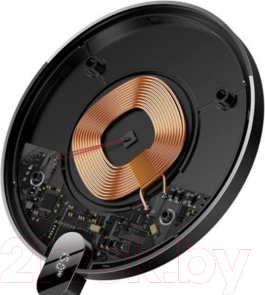 Изображение товара Зарядное устройство беспроводное Baseus Digital LED Display Gen 2 / CCED000001 (черный)