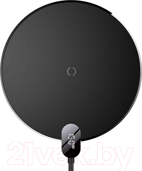 Изображение товара Зарядное устройство беспроводное Baseus Digital LED Display Gen 2 / CCED000001 (черный)