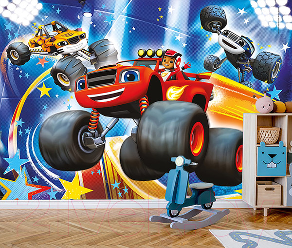 Изображение товара Фотообои листовые Citydecor Тачки 2 (200x140)