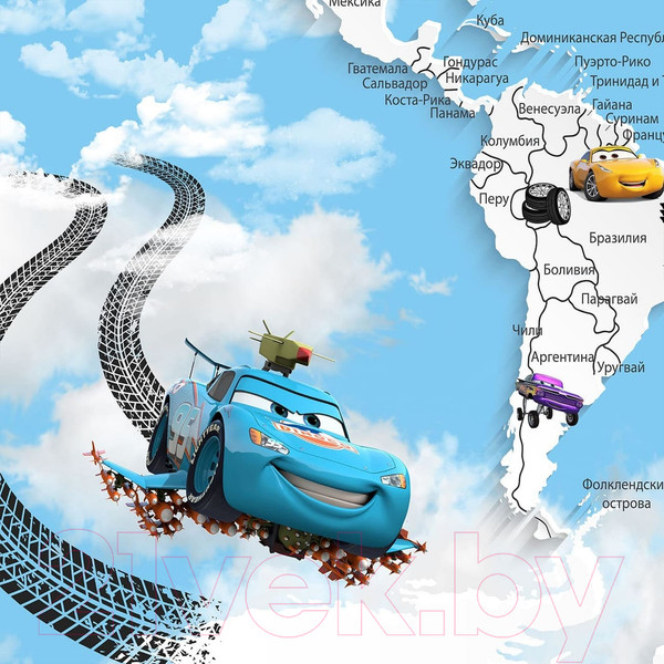 Изображение товара Фотообои листовые Citydecor Superhero Молния МакКвин 2 (200x140)