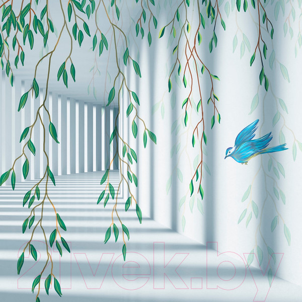 Изображение товара Фотообои листовые Citydecor Flower Tunnel 3D 2 (200x260)