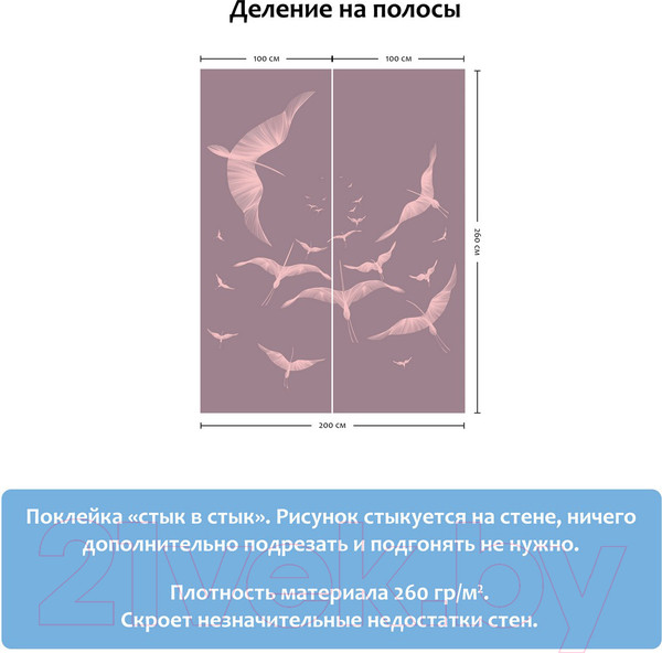 Изображение товара Фотообои листовые Citydecor Perfect Lines 10 (200x260)