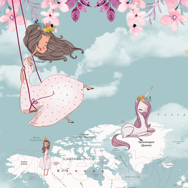 Изображение товара Фотообои листовые Citydecor Princess 9 (200x260)