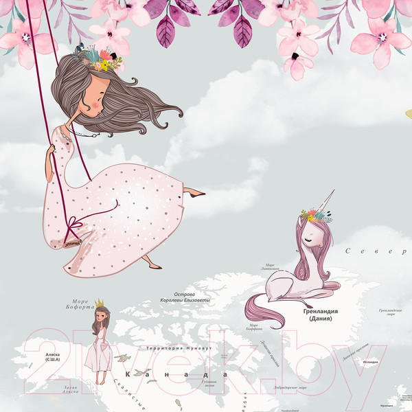 Изображение товара Фотообои листовые Citydecor Princess 10 (200x260)