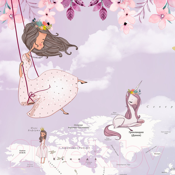 Изображение товара Фотообои листовые Citydecor Princess 11 (200x260)