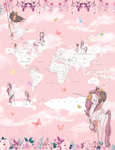 Изображение товара Фотообои листовые Citydecor Princess 14 (200x260)