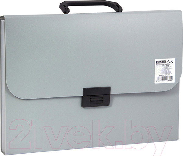 Изображение товара Папка-портфель OfficeSpace F13P3_337 (серый)