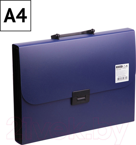 Изображение товара Папка-портфель OfficeSpace F13P2_335 (синий)