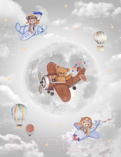 Изображение товара Фотообои листовые Citydecor Мечтатели 9 (200x260)