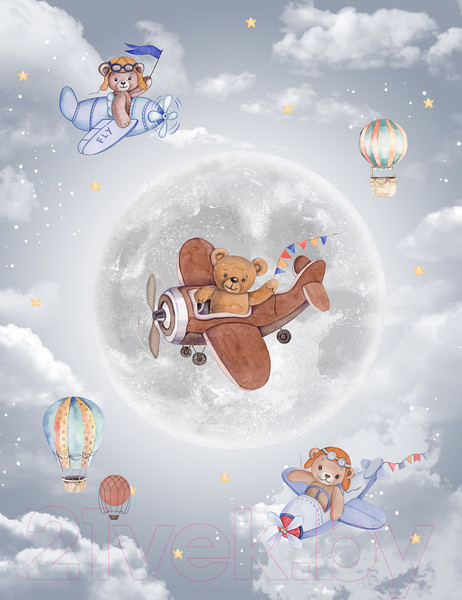 Изображение товара Фотообои листовые Citydecor Мечтатели 11 (200x260)