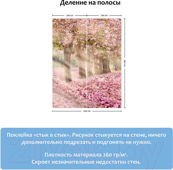 Изображение товара Фотообои листовые Citydecor Сказочная природа 5 (200x260)