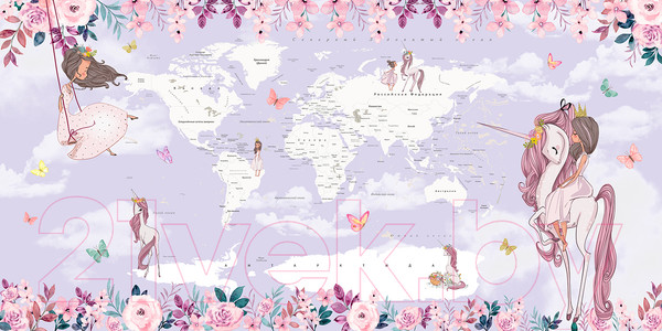 Изображение товара Фотообои листовые Citydecor Princess 13 (300x150)