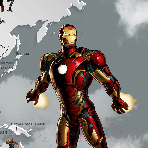 Изображение товара Фотообои листовые Citydecor Superhero 1 (300x150)