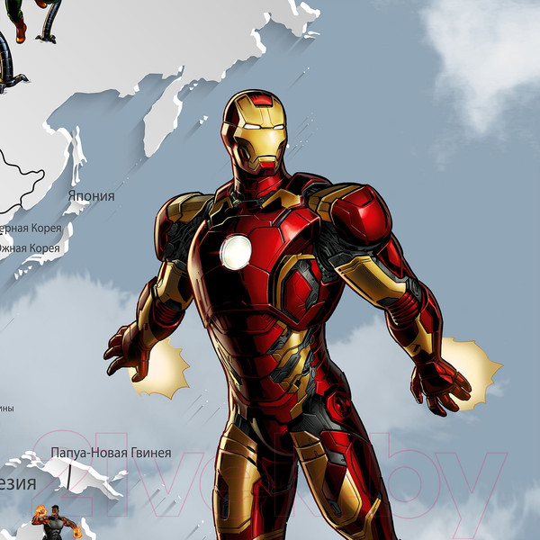 Изображение товара Фотообои листовые Citydecor Superhero 2 (300x150)