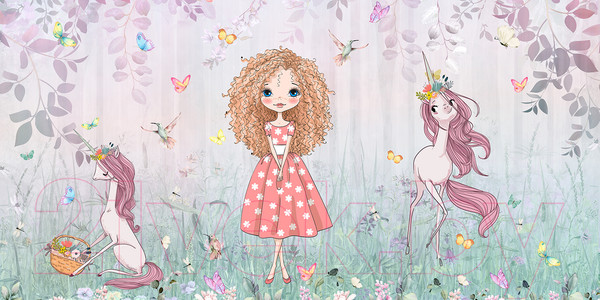 Изображение товара Фотообои листовые Citydecor Sweet Dreams 2 (300x150)