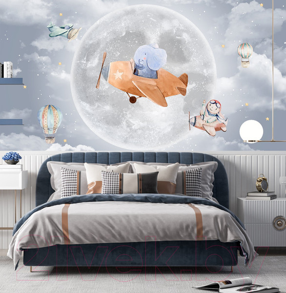 Изображение товара Фотообои листовые Citydecor Мечтатели 6 (300x150)